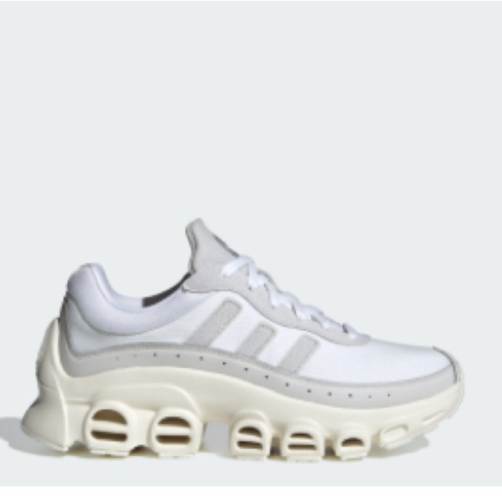 Adidas Originals Adifom Megaride White and Gray Sneakers